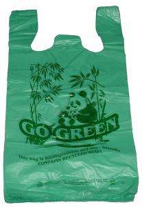 China 30X48CM Compostable Shopping Bags Bio Compostable Carry Bags EN 13432 factory