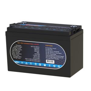 China LILEAD 12V Lithium Ion Boat Battery 125AH Lithium Rv Deep Cycle Battery on sale
