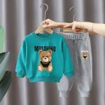 Boys And Girls Children'S Long Sleeve Set Cartoon Pattern