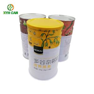China Milk Powder Tin Can for Nestle Nido Milk Powder with Plastic Folding Spoon factory