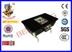 Black 19Inch Screen Arcade Game Machines With Stainless Steel Legs