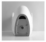 Modern White Matte Black Siphon Flushing Type Bathroom Sanitary Ware