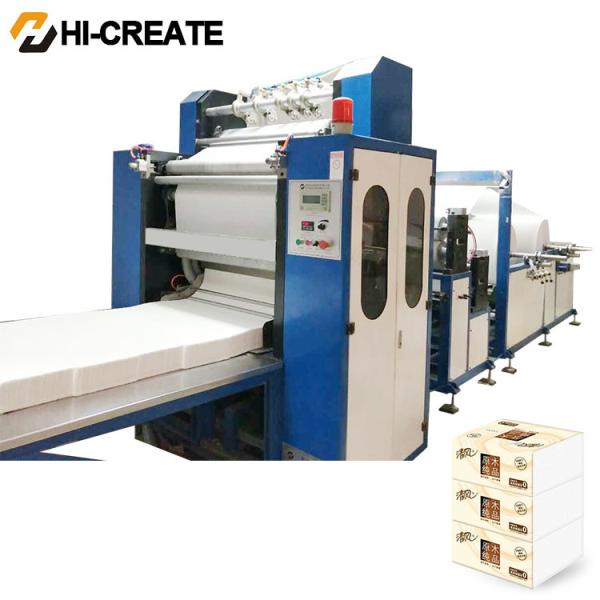 China CE 1.8T 400pcs/Min Tissue Manufacturing Machine factory