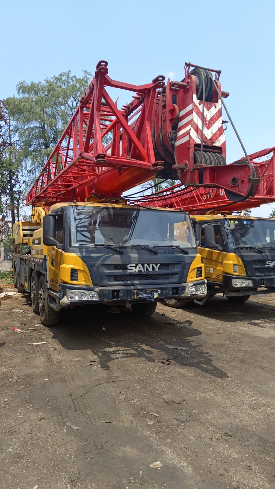 2013 Good Original Condiiton Sy 750c 75t Mobile Crane Truck Crane Used Crane hydraulic Crane Construction Equipment for Sale at Good Price