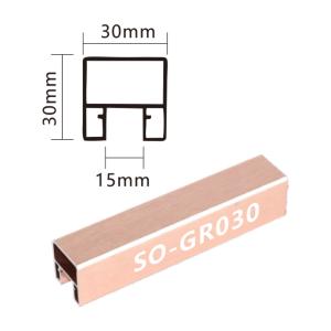 China Electrophoresis Multi-Color Aluminum Alloy Railing Light for Luxury Style Decoration factory