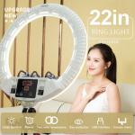 100W Selfie Tripod Ring Light FD-640II Video Photography 10000lm Makeup Video