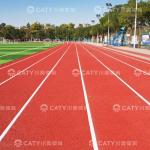 Recycled Rubber Semi-Prefabricated Running Track Sandwich System for Multi