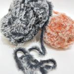 Imitation Fur Yarn Blanket Scarf Set Fluffy Big Cotton Crochet DIY Household