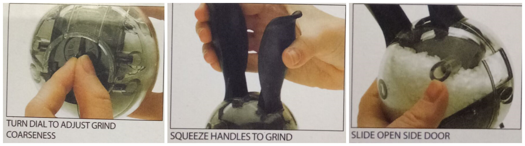 FB132910 Creative Rabbit shape easy operate manual grinder PS/ABS material
