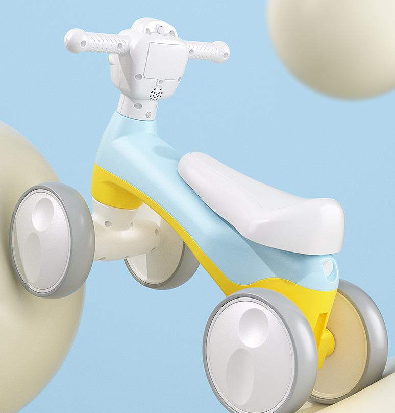 Balance Bike Ride On Car Toys Children's Scooter with Comfortable Non-Slip Handlebar