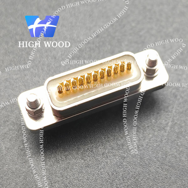 Micro-D MWDM Solder Cup Metal Shell Connectors ,MWDM2L-21NSP.