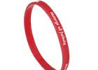 China tiny 5mm 6mm debossed and color filled promotiona gifts vip wristbands factory