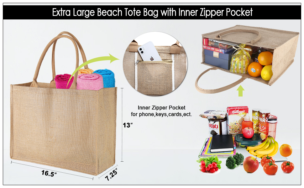 burlap gift bags