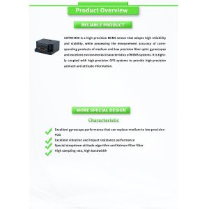 High Precision Inertial Navigation System With Gyro Output Form RS422 UBTMH400Y