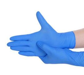 China Slip Resistant Disposable Protective Gloves Anti Corrosive Size S - XL factory