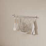 Kitchen Pot Lid Holder Wall-mounted Type Installation Sustainable Multifunctiona