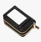 Unisex 3D Fashion Leather Card Holder Organizer Bag Purse with ID Credit Card