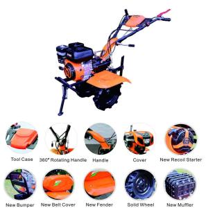 China GT1000-H Mini Power Gear Tiller 750 - 1000mm Tilling Width factory