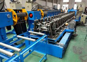 China 150mm 300mm Web Perforated Cable Tray Roll Forming Machine With Pre - Cut Device factory