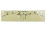Transparent Eyebrow Measuring Tool / Microblading Ruler Sticker