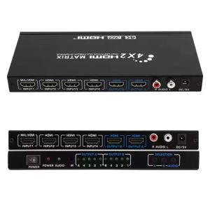 China High Resolution HDMI Matrix Switcher HDCP2.2 Support And 4Kx2k 60Hz on sale