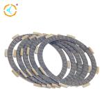 Steel Material Motorcycle Clutch Disc Parts Silver Color For CG200 1.2mm