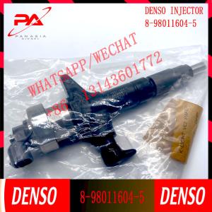China Oem High Speed Steel Motor Fuel Injectors 095000-6980 8-98011604-5 factory