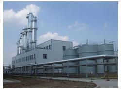 China Five Column Ethanol Distillation Equipment High Quality Edible Alcohol factory