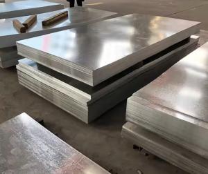 China Plain Polished EG Steel Plate Electro Galv Sheet EG Sheet For Metal Windoor factory