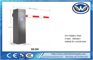 China 10 Million Life Vehicle Barrier Gate 304 Stainless Steel 4.0mm Thickness For Parking Lots factory