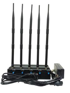 China Adjustable All WiFI 5.2G 5.8G 2.4G Jammer 4 bands factory