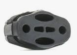 China BMW Rubber Exhaust Muffler Mount 18207807132 Fire Retardant High Precision factory