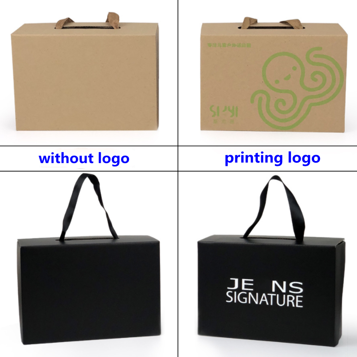 Custom Varnishing Corrugated Kraft Easy Fold Mailers Recycled Paperboard