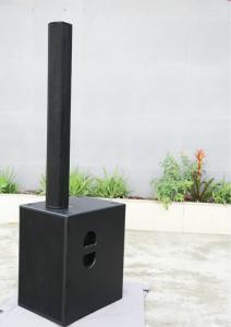 China Black PA Sound Line Array Speaker , Active Subwoofer Speaker 3 Inches factory