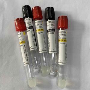 China Disposable Clinical Plain 5 Ml Blood Collection Tubes Red Color factory