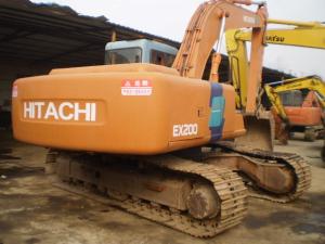 China New Paint Second Hand Hitachi Excavator For Sale , EX200 - 3 Hitachi Mini Digger factory