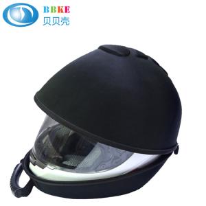 China Custom black Eva travel portable case for motorbike bicycle helmet 360*300*260 CM 600D Nylon factory