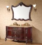 60cm Ceramic Basins Solid Wood Bathroom Vanity