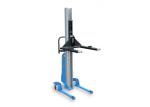 EG 260 Mobile Semi Electric Hydraulic Stacker Mini Pallet Stacker Capacity 260kg