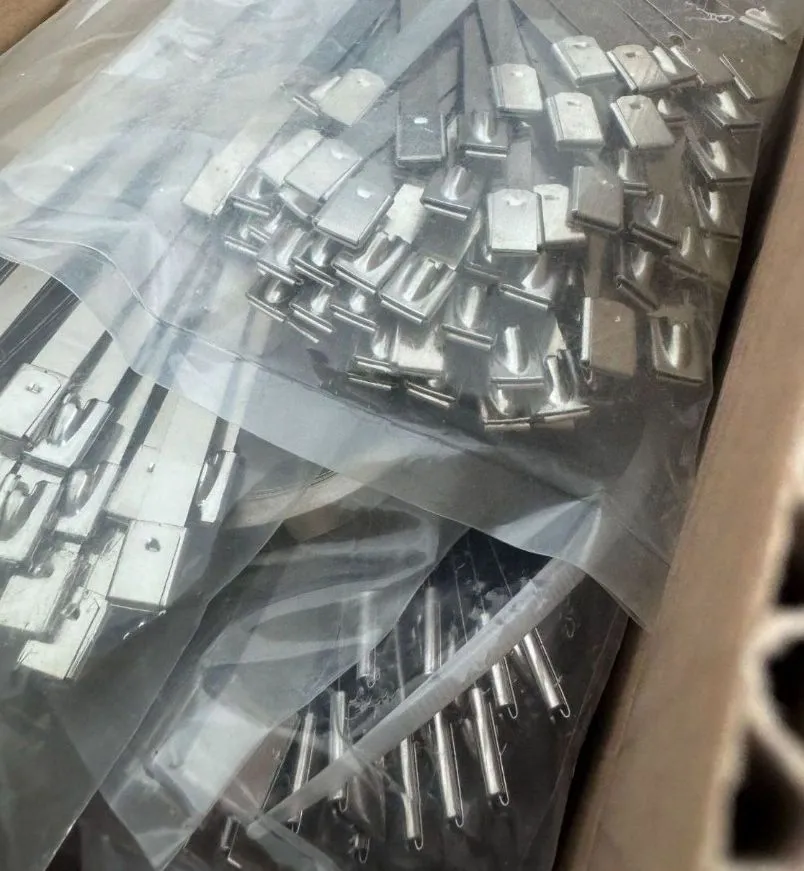 Rifi Factory Stainless Steel Ss. Cable Tie Naked Stainless Steel Ball Self-Lock