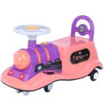 Flash Silent Wheel Music and Lighting Ride On Bumper Swing Cars Baby Balance Car