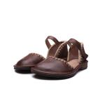 S416 Sandals Women'S Ethnic Style Top Layer Cowhide Women'S Sandals Convenient