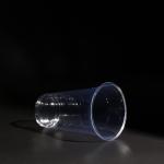 Clear Plastic PET Cup Bubble Tea Disposable Cups BPA Free For Cold Beverages