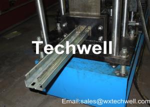 China Chain Drive Storge Rack Roll Forming Machine 1.8-2.3mm Steel Frame Roll Forming Machine factory