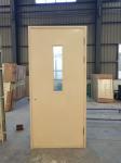 Steel FD60 Fire Door With Fireproof Glass Color Can Be Customized