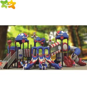 China Safe Outdoor Plastic Playground Slide Anti - Static 980*740*530 Cm factory