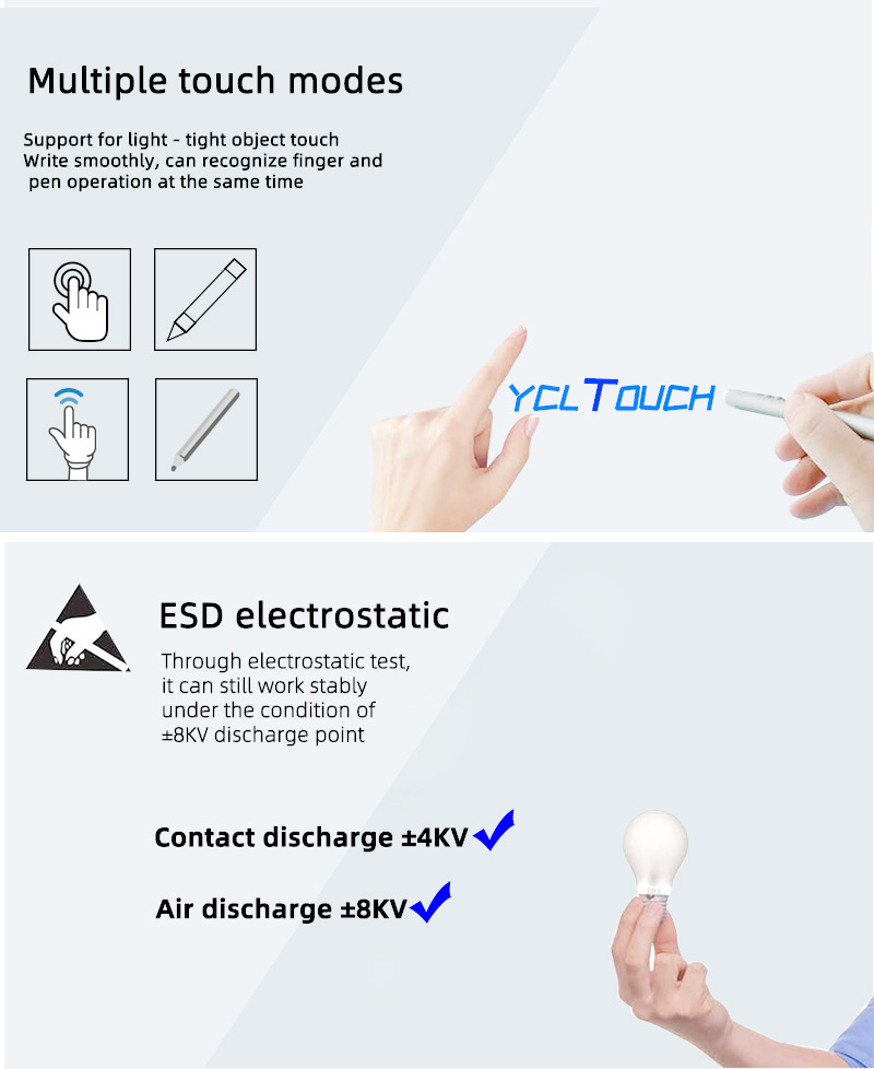10 Points DIY IR Touch Frame 15 Inch Touch Screen Overlay 4:3 Ratio