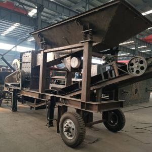 China Mobile Stone Crushing Line Diesel Engine Hammer Box Crusher on sale