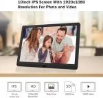 ​ RoHS 10.1" Smart WiFi Photo Frame , 1280x800 Digital Smart Picture Frame