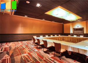 China Conference Sliding Folding Door Removable Soundproof Room Divider Operable Partition factory